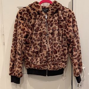 Leopard print jacket